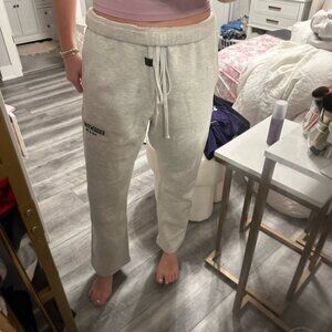 Essentials relaxed lounge pants grey